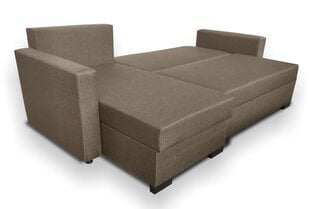 Universāls stūra dīvāns Kacper, brūns cena un informācija | Stūra dīvāni | 220.lv