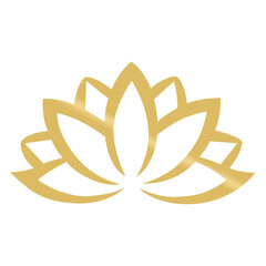 Металлическая декорация на стену Lotus Flower 2 Gold, 60x35 см цена и информация | Детали интерьера | 220.lv