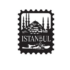 Металлическая декорация на стену Istanbul Stamp, 30x37 см цена и информация | Детали интерьера | 220.lv