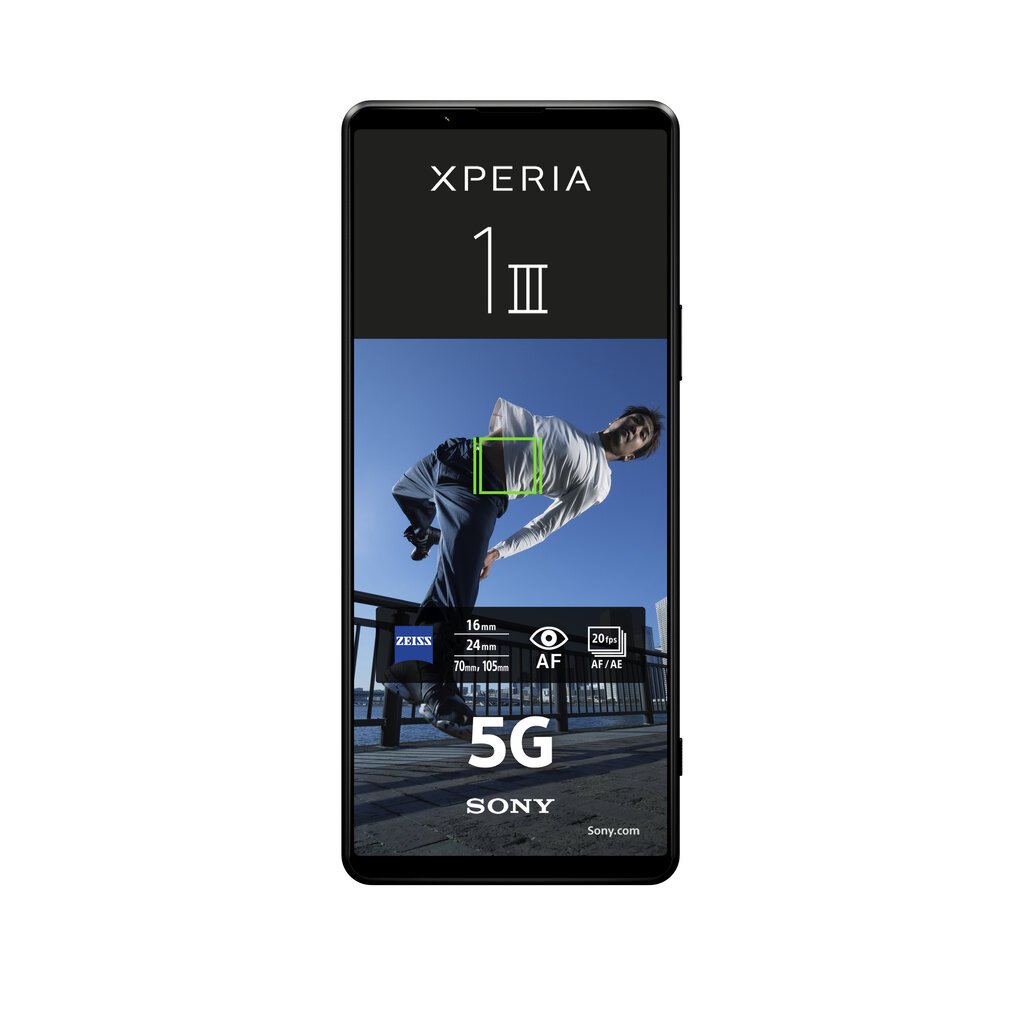 Sony Xperia 1 III 12/256GB Dual SIM Black cena un informācija | Mobilie telefoni | 220.lv