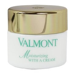 Mitrinošs sejas krēms Valmont Moisturizing With A Cream, 50 ml цена и информация | Кремы для лица | 220.lv