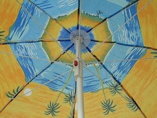 Pludmales lietussargs cena un informācija | Saulessargi, markīzes un statīvi | 220.lv