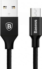 Кабель Baseus USB 2.0 Micro USB 30460-uniw цена и информация | Кабели и провода | 220.lv