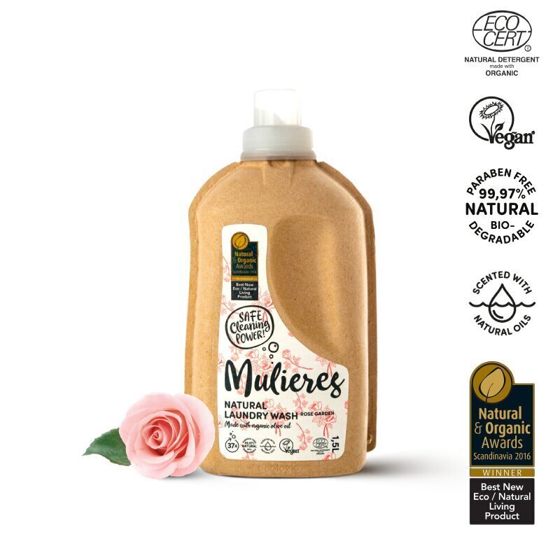 Mazgāšanas gels „ROSE GARDEN“ 1,5 l цена и информация | Veļas mazgāšanas līdzekļi | 220.lv