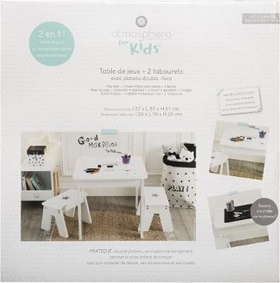 Galds / glabāšanas kaste ar divpusēju galda virsmu un 2 krēsliem, zēniem цена и информация | Bērnu krēsliņi un bērnu galdiņi | 220.lv