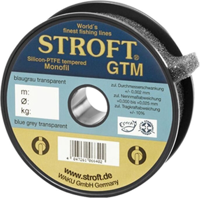 Makšķeraukla STROFT® GTM 0.06 mm 25 m cena un informācija | Makšķerauklas | 220.lv