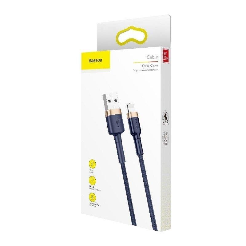 Kabelis Baseus USB - Lightning, 2m CALKLF-CV3 цена и информация | Kabeļi un vadi | 220.lv
