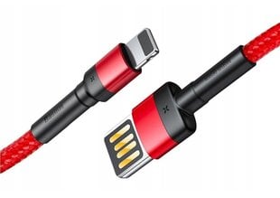 Кабель Baseus USB 2.0 Lightning, 1 м, CALKLF-G09 цена и информация | Кабели и провода | 220.lv