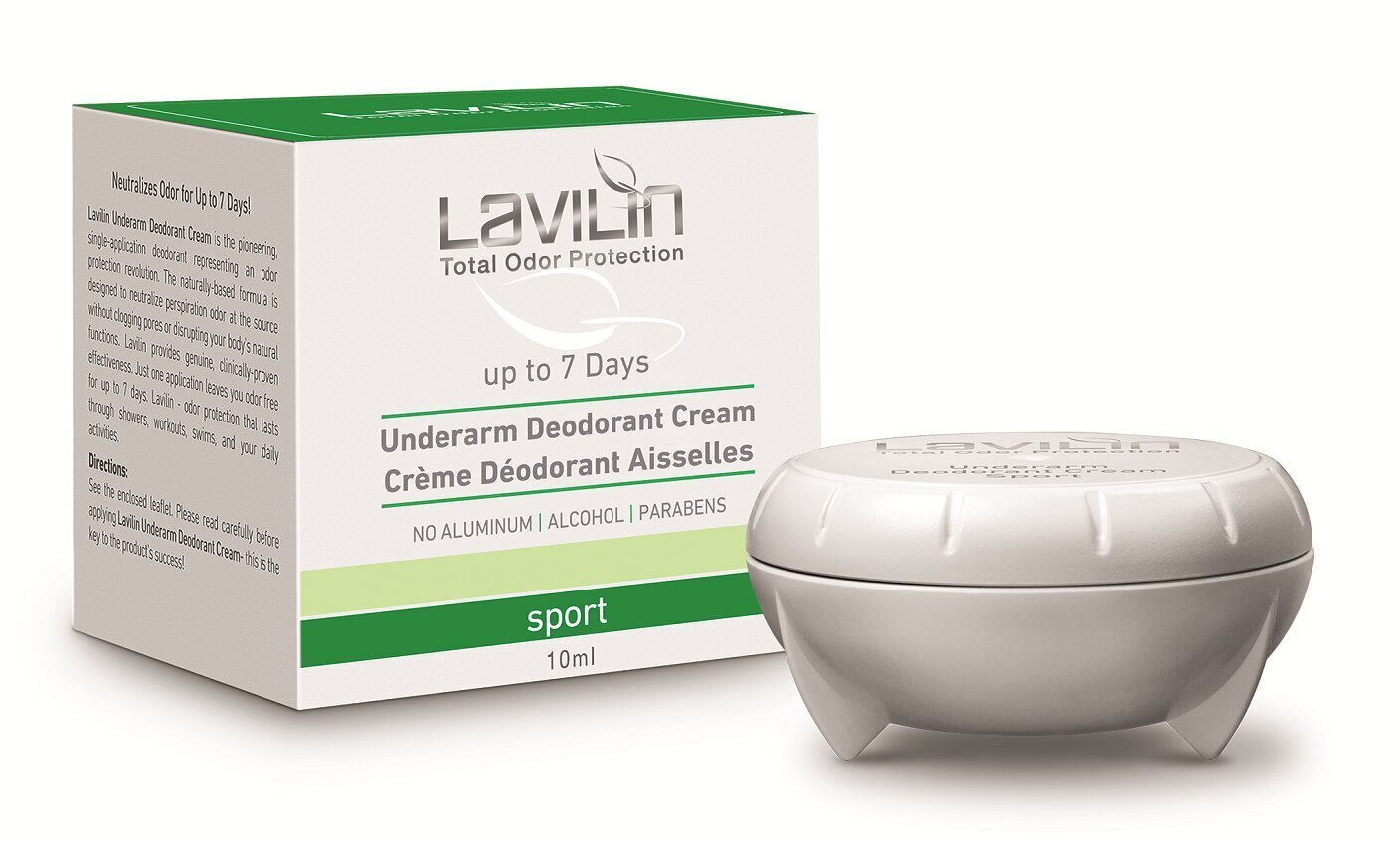 Krēms-dezodorants padusēm Lavilin Top Sport, 10 ml цена и информация | Dezodoranti | 220.lv