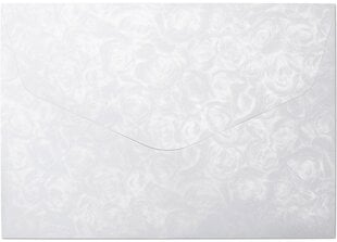 Конверты C5 Rose 120 г, 10шт., белые цена и информация | Конверты, открытки | 220.lv