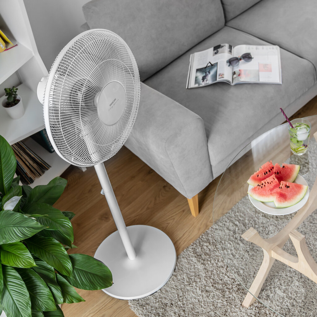 Ventilators Sencor SFN 4060WH 50W, balts цена и информация | Ventilatori | 220.lv