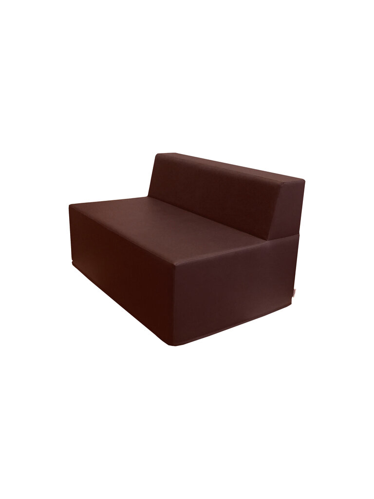 Dīvāns Wood Garden New Torino 117 Premium, tumši brūns cena un informācija | Dārza krēsli | 220.lv