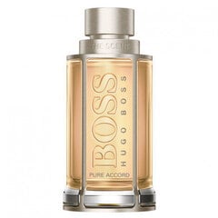 Tualetes ūdens BOSS THE SCENT PURE ACCORD EDT vīriešiem, 50 ml цена и информация | Мужские духи | 220.lv