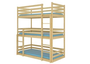 Bērnu gulta ADRK Furniture Tedro 200x90, brūna цена и информация | Детские кровати | 220.lv