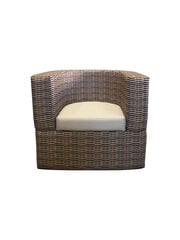 Кресло Wood Garden Como 78 Premium, коричневое цена и информация | Садовые стулья, кресла, пуфы | 220.lv