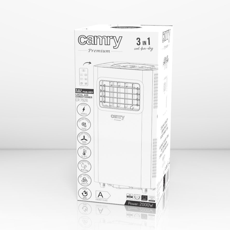 Gaisa kondicionieris Camry CR 7926 cena un informācija | Gaisa kondicionieri, siltumsūkņi, rekuperatori | 220.lv