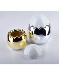 СИРЕНЬ контейнер EGG 13xh15cm цена и информация | Детали интерьера | 220.lv