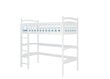 Divstāvu gulta Adrk Furniture Miago 90x200 cm, balta цена и информация | Bērnu gultas | 220.lv