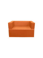 Dīvāns Wood Garden New Bergamo 117 Eco, oranžs cena un informācija | Dārza krēsli | 220.lv