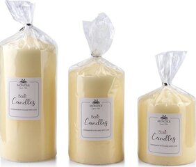 Svece Classic Candles Cream, 14 cm cena un informācija | Sveces un svečturi | 220.lv