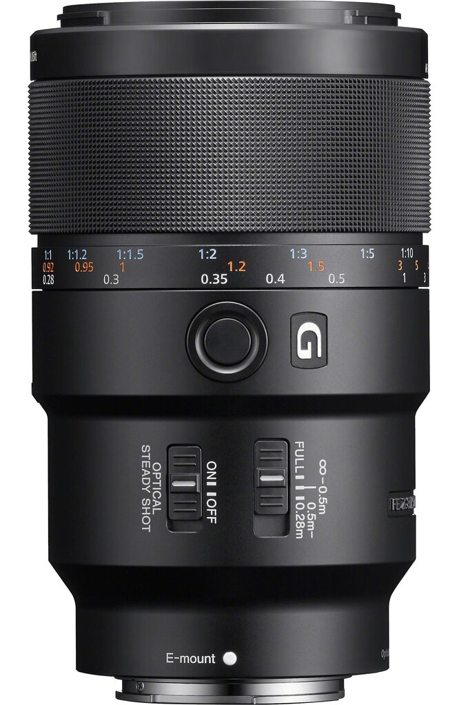 Sony FE 90mm F2.8 Macro G OSS (Black) | (SEL90M28G) cena un informācija | Objektīvi | 220.lv