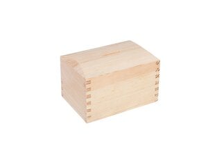 Шкатулка деревянная Копилочка, 13х9х9 см цена и информация | Оригинальные копилки | 220.lv