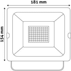 LED prožektors SMD Avide Slim 1x30 W цена и информация | Уличное освещение | 220.lv