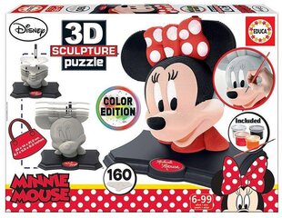 Puzle Educa Borras Minnie Mouse (Pele Minnija), 160 detaļas. cena un informācija | Puzles, 3D puzles | 220.lv