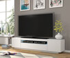 TV galdiņš RTV Aura 200 ar LED apgaismojumu, balts cena un informācija | TV galdiņi | 220.lv