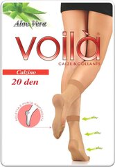 Носки Aloe Vera Voila 20 den, Natur цена и информация | Женские носки | 220.lv