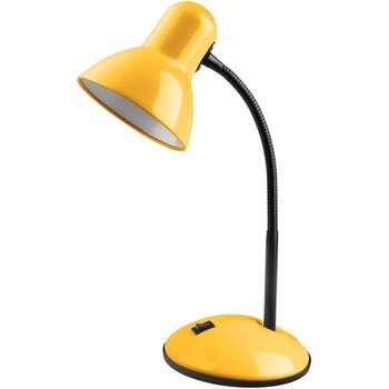 Galda lampa Avide E27 max 40W, dzeltena cena un informācija | Galda lampas | 220.lv