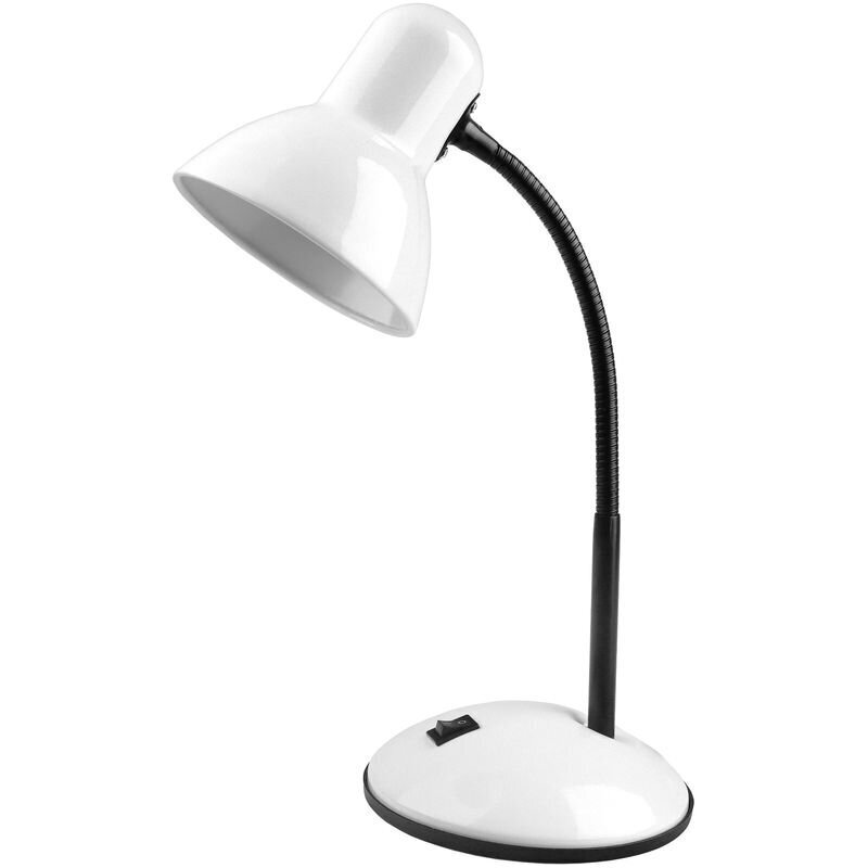Galda lampa Avide E27 max40 W, balta cena un informācija | Galda lampas | 220.lv