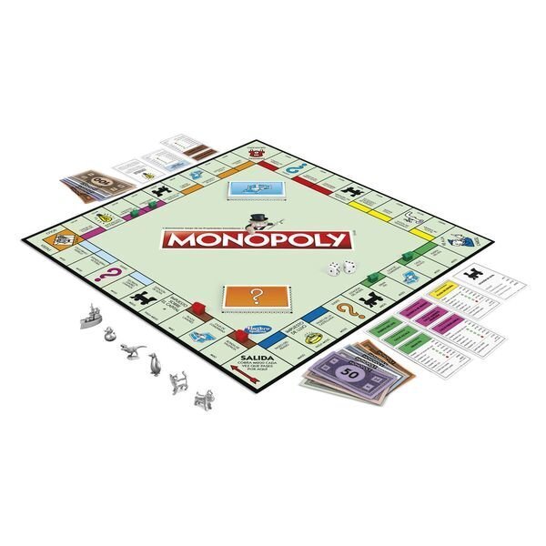 Galda spēle Monopoly Hasbro cena un informācija | Galda spēles | 220.lv