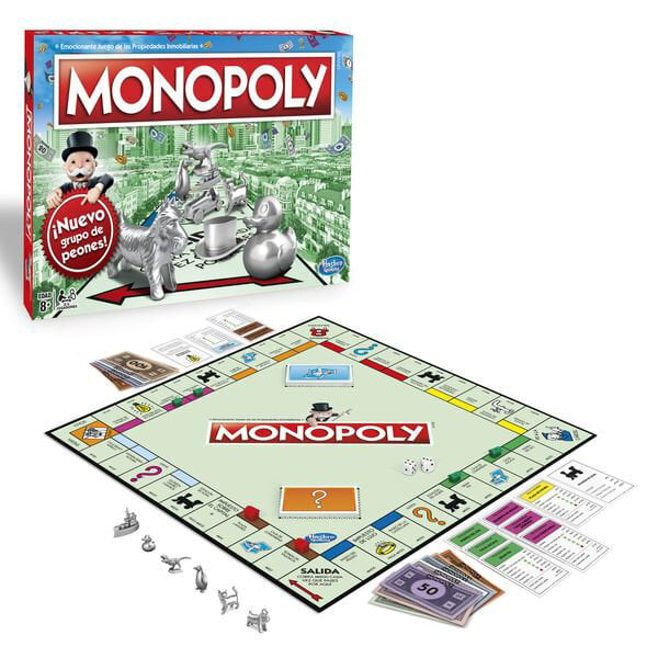 Galda spēle Monopoly Hasbro cena un informācija | Galda spēles | 220.lv