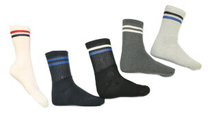 Мужские носки 5 пар, светло-серые цена и информация | Мужские носки | 220.lv