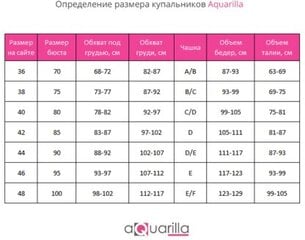 Sieviešu peldkostīms, pelēks-rozā cena un informācija | Peldkostīmi | 220.lv