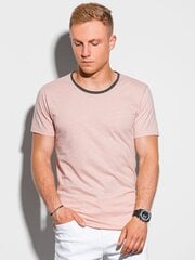 Rozā vīriešu T-krekls "Toledo" S1385 -44081-XXL цена и информация | Мужские футболки | 220.lv