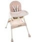 Bērnu krēsls 3 in 1, gaiši rozā цена и информация | Barošanas krēsli | 220.lv