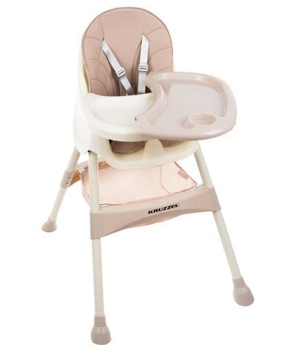 Bērnu krēsls 3 in 1, gaiši rozā cena un informācija | Barošanas krēsli | 220.lv