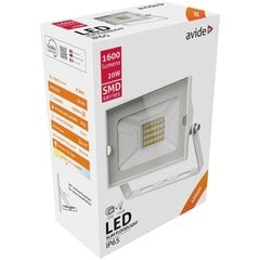 LED prožektors SMD Avide Slim 20W balts cena un informācija | Āra apgaismojums | 220.lv