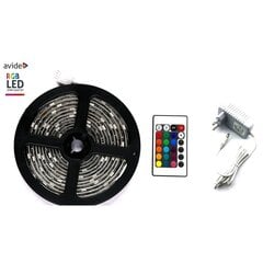 LED lente Avide RGB 5050 ar pulti IP65, 5 m цена и информация | Светодиодные ленты | 220.lv