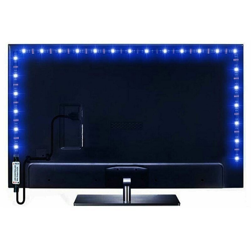 LED lente Avide RGB 5050 TV, USB IP65, 2 m cena un informācija | LED lentes | 220.lv