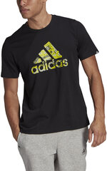 Футболка Adidas M Bos Brtp Fll Black GL3699/L цена и информация | Мужские футболки | 220.lv