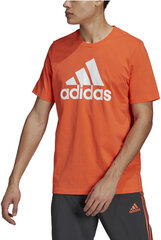 Adidas T-Krekli M Bl Sj T Orange GK9131/2XL цена и информация | Мужские футболки | 220.lv