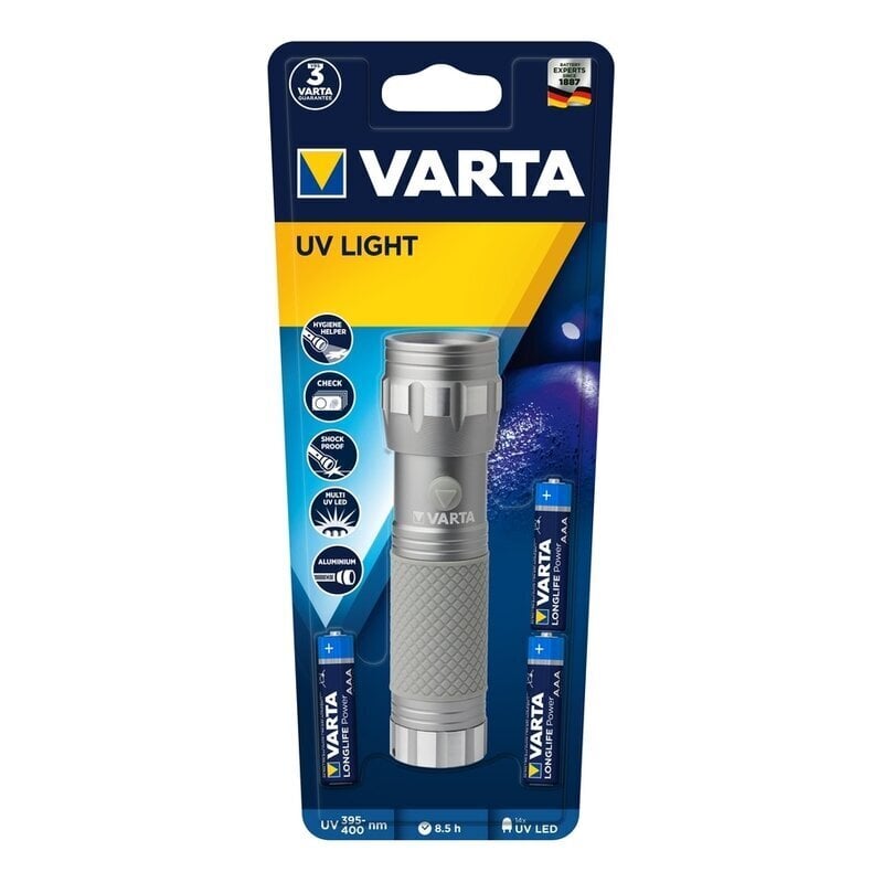 Lukturis Varta UV LIGHT 3AAA цена и информация | Lukturi | 220.lv