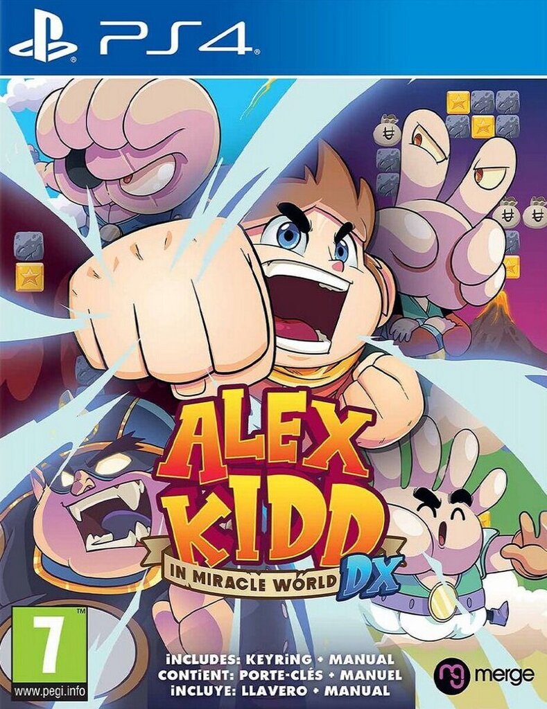 PS4 Alex Kidd in Miracle World DX incl. Keyring цена и информация | Datorspēles | 220.lv