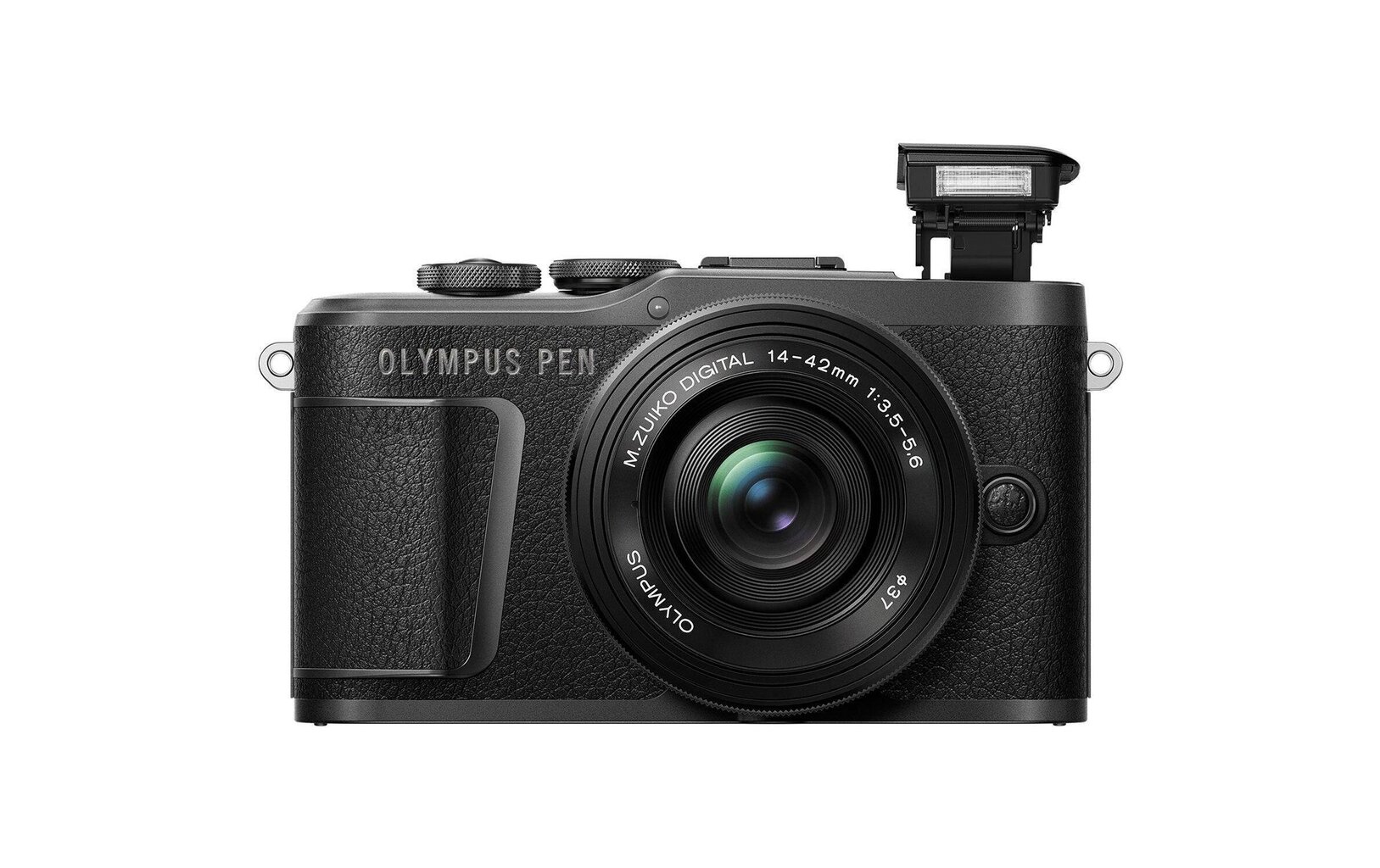Olympus PEN E-PL10 + ED 14-42mm EZ PANCAKE + ED 40-150mm F4‑5.6 R (Black) cena un informācija | Digitālās fotokameras | 220.lv
