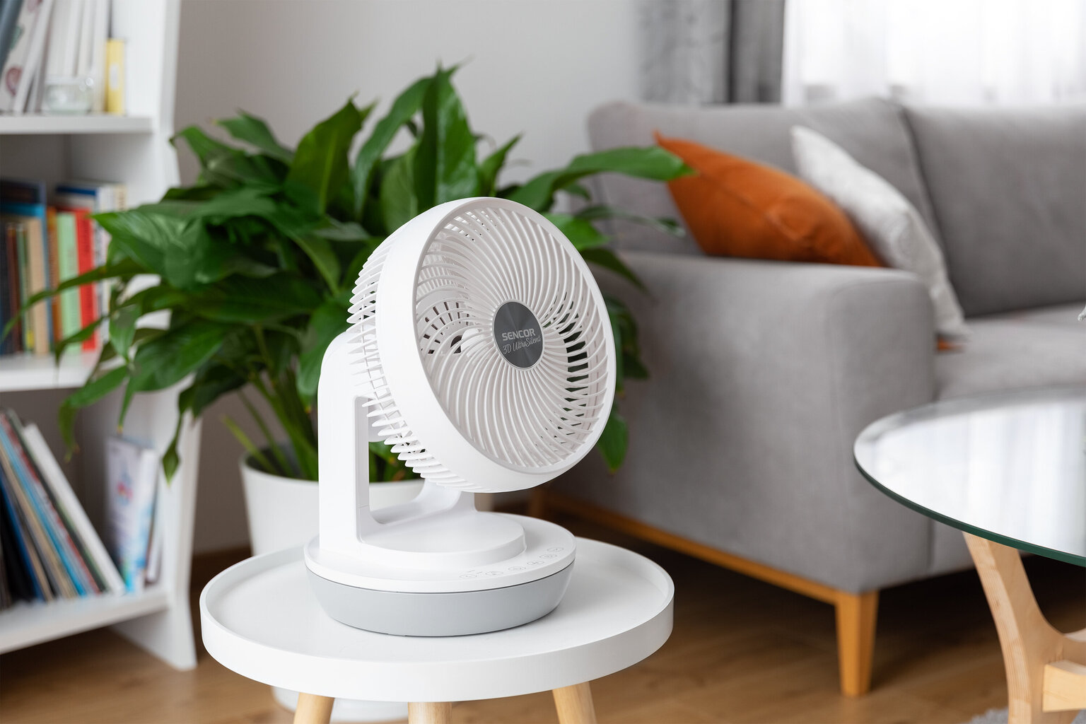 Ventilators Sencor SFE 2340WH 3D Ultrasilent цена и информация | Ventilatori | 220.lv