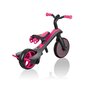 Skrejritenis Globber Trike Explorer 4in1, rozā, 632-110 cena un informācija | Trīsriteņi | 220.lv