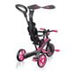 Skrejritenis Globber Trike Explorer 4in1, rozā, 632-110 cena un informācija | Trīsriteņi | 220.lv